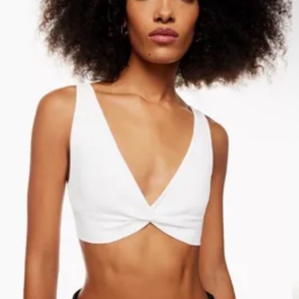 Aritzia Babaton Ego Sculpt Knit in White